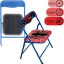 Heritage Kids Padded Folding Chair for Kids, , Blue, Ages 3+