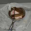 8 Inch Stainless Steel Frying Pan, 5-Ply Stainless Steel Pan, Dishwasher and Oven Safe, Induction Pan, Even Heat Distribution