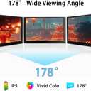 5inch WSVGA 1024 * 600 High Pixel Display 100% SRGB Without Touch Panel HDMI-Compatible Module for Raspberry pi 3/3B/3B+/4/4B Orange pi Banana pi MINI PC