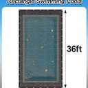 Biggun 20x36ft Pool Leaf Net Cover for 16x32ft Inground & Above Ground Pool