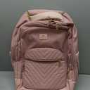 MATEIN Rolling Backpack for Women, 17 Inch Travel Laptop Backpacks with Wheels, Large Carry On Business Luggage Roller Backpack, Waterproof Trolley Suitcase Overnight College Work Computer Bag, Pink