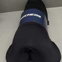 kasney Lumbar Support Pillow, Memory Foam Lumbar Pillow for Lower Back Pain Relief, Back Support Pillow for Office Chair, Car Seat - Black