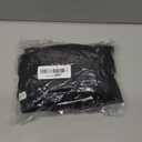 wegreeco Washable Female Dog Diapers Highly Absorbent Reusable Diapers for Dog in Heat Dog Period Diapers, 3 Pack (Black, Large (15"-17" Waist)