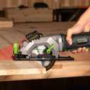 GALAX PRO 4Amp 3500RPM Circular Saw with Laser Guide, Max. Cutting Depth1-11/16"(90), 1-1/8"(45Compact Saw with 4-1/2" 24T TCT Blade, Vacuum Adapter, Blade Wrench, and Rip Guide