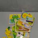 TOY Life Wooden Puzzles for Toddlers 2-4, Montessori Toys for 1 2 3 Year Old Toddler Boys Girls, Animals Jigsaw Puzzles, Educational Learning Toy Kids Puzzle, Best Gifts Toys for Baby Ages 1-3 2-4