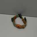 CollarDirect Airtag Dog Collar Reflective Nylon Neoprene Leather Holder for Apple Air Tag for Large, Medium, and Small Dogs (Green, M, 13.5-16.5 Inch)