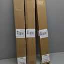 1" Cordless Mini Blinds 30" W x 48" H, White Vinyl Blinds, Horizontal Light Filtering Blinds, Window Blinds for Indoor Windows, Office, Kitchen, Bathroom and Living Room.
