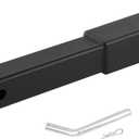 Taelakeni 4000lbs Trailer Hitch Extender Adapter 12 Inch Extension Length, Fits for 2 inch Receiver, with 5/8 inch Hitch Pin