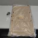 Serene Valley Sink Bottom Grid 29-1/2" X 15-9/16", Centered Drain with Corner Radius 3/8", Sink Protector NDG3016C