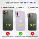 Fiyart Compatible with iPhone 11 Case,Compatible with MagSafe Love Heart Plating Camera Protection TPU Magnetic Glitter for Women Girls Shockproof Phone Bumper 6.1"-Purple