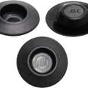 141 Pcs Auto Body Black Plastic Hole Plug Button and Flush Mount Sheet Metal Plug Assortment Kit - Fits Hole Size 1/2", 3/4", 3/8", 7/8