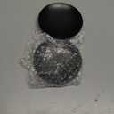 Black Candle Holders for Pillar Candles, Set of 2 Premium Metal Candle Plates Candle Stand for LED or Wax Candles, Decorative Pillar Candle Holder Dish for Table Centerpiece