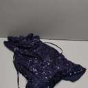 Aupuls Short Homecoming Dresses for Teen Sexy Sequins Dress for Birthday Party (Large, Lightblue)