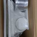 12" Ultra Quiet Bathroom Exhaust Fan with 6500K LED Light, 1.0 Sone 120 CFM, 10x10 Mount, 1500 LM Ceiling Ventilation Fan, Energy Efficient