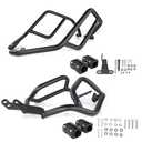 Xitomer Upper & Down Crash Bars Fit for Tenere 700 2023 2022 2021 2020 2019 Motorcycle Engine Guard Tank Guard Upper Down Crash Bars Tank Guard