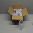 12pcs 8oz Plastic Juice Bottles, Reusable Juice Containers with Black Tamper Proof Lids, Brush, Funnel and Labels, Clear Water Bottles for Juicing, Smoothie and Homemade Beverages