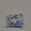 B2prity One Piece Swimsuit for Women Tummy Control Ruched Bathing Suit Push Up Tie Back Swimwear Shell Stitched (XX-Large, Blue Print)