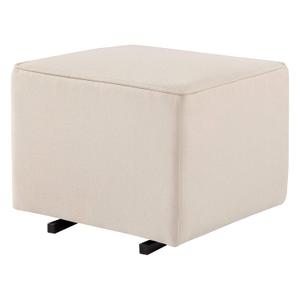 DaVinci Universal Gliding Ottoman in Cream, Greenguard Gold & CertiPUR-US Certified
