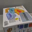 Inflatable Family Swim Play Center Pool, 82" x 56" x 25" Giant Blow Up Pool Summer Water Fun with Inflatable Soft Floor for Family, Garden, Outdoor, Backyard (Orange)