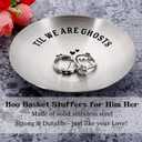 3 x Boo Basket Stuffers for Women - Halloween Basket Stuffers Ring Dish for Girlfriend Wife from Boyfriend Husband, Boo Basket Stuffer for Her, Spooky Halloween Decor (Til We Are Ghosts)