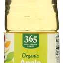 365 by Whole Foods Market, Organic Reduced-Sugar Apple Juice, 64 Fl Oz