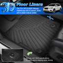 Cartist Floor Mats and Cargo Liner Fit for 2013-2020 Nissan Pathfinder/2014-2020 Infiniti QX60/2013 Infiniti JX35 All Weather Floor Mat Pathfinder Accessories Heavy Duty Carpet Protection