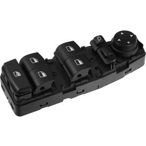 X AUTOHAUX Front Left Car Power Window Control Master Driver Control Switch for BMW X3 F25 X4 F26 2013 2014 2015 2016 2017 61319362107