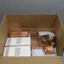 Bestluck 700PCS Rose Gold Plastic Dinnerware Set for 100 Guests, Disposable Plates for Party, Wedding, Include 100 Rose Dinner Plates, 100 Dessert Plates, 100 Set Silverware, 100 Cups, 100 Napkins