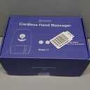 Cordless Hand Massager with Heat and Compression, 3D Kneading Hand and Wrist Massagers for Arthritis, Pain Relief and Carpal Tunnel with Fan Cooling & Heating for Finger Numbness Relief, Gifts (Blue)