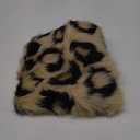 INSMEER 1PC True Leopard Print Pillow Case Decorative Faux Fur Leopard Pillow Covers Plush Shaggy Cheetah Pillow Cases for Bedroom Couch Sofa 18x18 inch