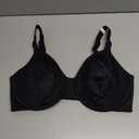 Vanity Fair Women's Beauty Back Smoothing Minimizer Bra, Minimizes Bust Line up to 1.5", Non Padded Cups up to H (Black, 36 D)