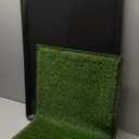 Reusable Dog Loo System with Artificial Grass Turf&Pee Pads&Tray, for Puppy Potty Training is Portable&Easy to Clean,35x23in Large Dog Litter Box Toilet for Indoor/Outdoor use