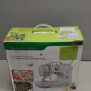 Sewing Machine for Beginners & Kids, Mini Portable Sewing Machines with 12 Built-in Stitch Patterns, 2-Speed Foot Pedal, Perfect for Teaching Daughter Granddaughter to Sew(with 27 Pieces Sewing Kit) (Purple)