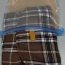 Kuoser Waterproof Dog Coat, Reversible Dog Jacket for Large Dogs, Adjustable Durable Doggie Winter Coat for Groowing Puppies Warm Puppy Cold Weather Apparel, Brown L (Large (Pack of 1))