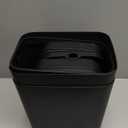 2 Pack 2.7 Gal Bathroom Trash Can with Lid, Automatic Trash Can Small Smart Garbage Can Touchless, Slim Motion Sensor Waterproof Plastic Trash Bins for Bedroom Office Kitchen Toilet Black