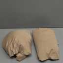 Utopia Kitchen Spandex Tablecloth 2 Pack [6FT, Champagne] Tight, Fitted, Washable and Wrinkle Resistant Stretch Table Cloth Rectangle Cover for Trade Show, Weddings & Parties [72Lx30Wx30H Inch]