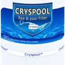Cryspool 09028 Filter Compatible with CC100, Clean & Clear CCRP100, R173215, Predator-100, Posi-Clear PXCRP 100, PAP100, C-9410,FC-0686, 100 Sq. Ft Pool Filter Cartridge, 1 Pack