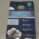 Serta Power Chill Cooling Pillow Protectors, Stain Resistant and Zippered Pillow Protector, Protects Pillow from Dust and Dirt (2 Pack), Standard/Queen, White