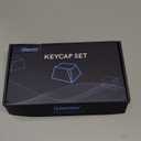 Womier Pudding Keycaps, PBT Shine Through Keycaps 165 Keys Set Custom Key caps Set OEM Profile, Universal Compatiability for 100%, 75%, 65%, 60% Keyboard-Black