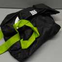 V VOLKGO Super Extra Large Stroller Bag for Airplane with Padded Backpack Shoulder Straps, Double Stroller Cover for Air Travel, Jogger & Carrier - Fits All, Gate Check Bag, Waterproof Travel Cover. (Black)