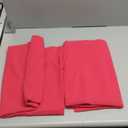 MODFUNS Wedding Ceiling Drapes Hot Pink Ceiling Drapery 5x20ft 2 Panels Sheer Arch Drapery Chiffon Curtain Drapes Tulle Ceiling Fabric Draping Fabric Party Stage Prom Ceremony Decor