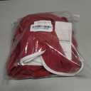 ABOCIW Workout Sets for Women Long Sleeve Crop Top Scrunch Butt Lifting High Waist Leggings with Pockets 2 Piece Outfits (X-Small, Cherry Red)