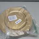24 Pack | Gold Charger Plate W/ Smooth Finish