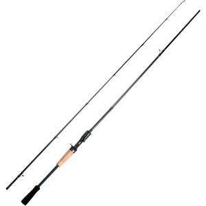 Fishing Rod, Magic L Spinning & Casting Rod 30T+24T Carbon Fiber 2 Pieces Rod Moderate Fast or Fast Action, Fuji O+A Guides EVA+Cork Handle