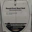 KOHLER 4639-RL-47 Cachet ReadyLatch Round Toilet Seat Soft Close, Almond