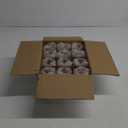 Pink Votive Candle Holders Set of 24- Round Glass Candle Holders Bulk for Flameless LED Tea Waxes, Romantic Candle Holder for Wedding & Home Table Decor, Various Parties, Pink 