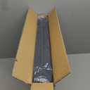 Dog Car Seat Cover for Back Seat, Hard Bottom Car Seat Cover for Dogs with Door Protectors, Waterproof Back Seat Extender for Dogs, Scratch-Resistant, Suitable for Cars (black)