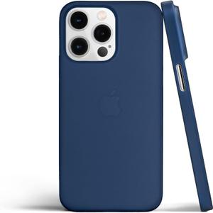 totallee Thin iPhone 13 Case, Thinnest Cover Ultra Slim Minimal - for Apple iPhone 13 (2021) (Navy Blue)