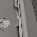 Cumbor Retractable Baby Gates for Stairs, Mom Choice Award Winner-55 Wide Mesh Dog Gate for Doorways, 34" Tall Easy to Use Pet Fence for The House, Toddler Safety Essentials Indoor&Outdoor, White