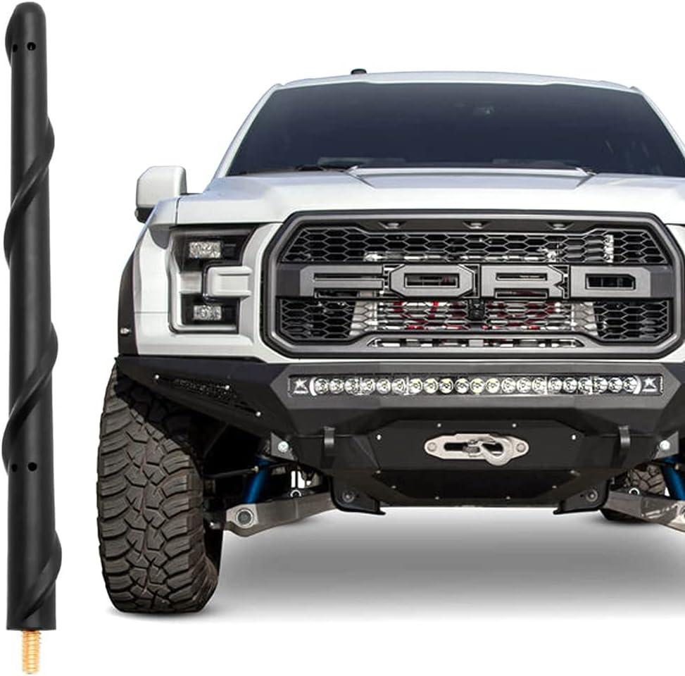 BASIKER Short Antenna for Ford F150 F-150 2009-2024 2025, Ford F150 Accessories, 7 Inch Truck Car F250 F350 Antenna Replacement for AM FM Reception